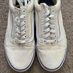 Old Skool cream Vans